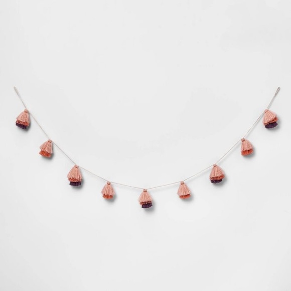 Target Other - OpalHouse Decorative Boho Tasseled Garland NEW